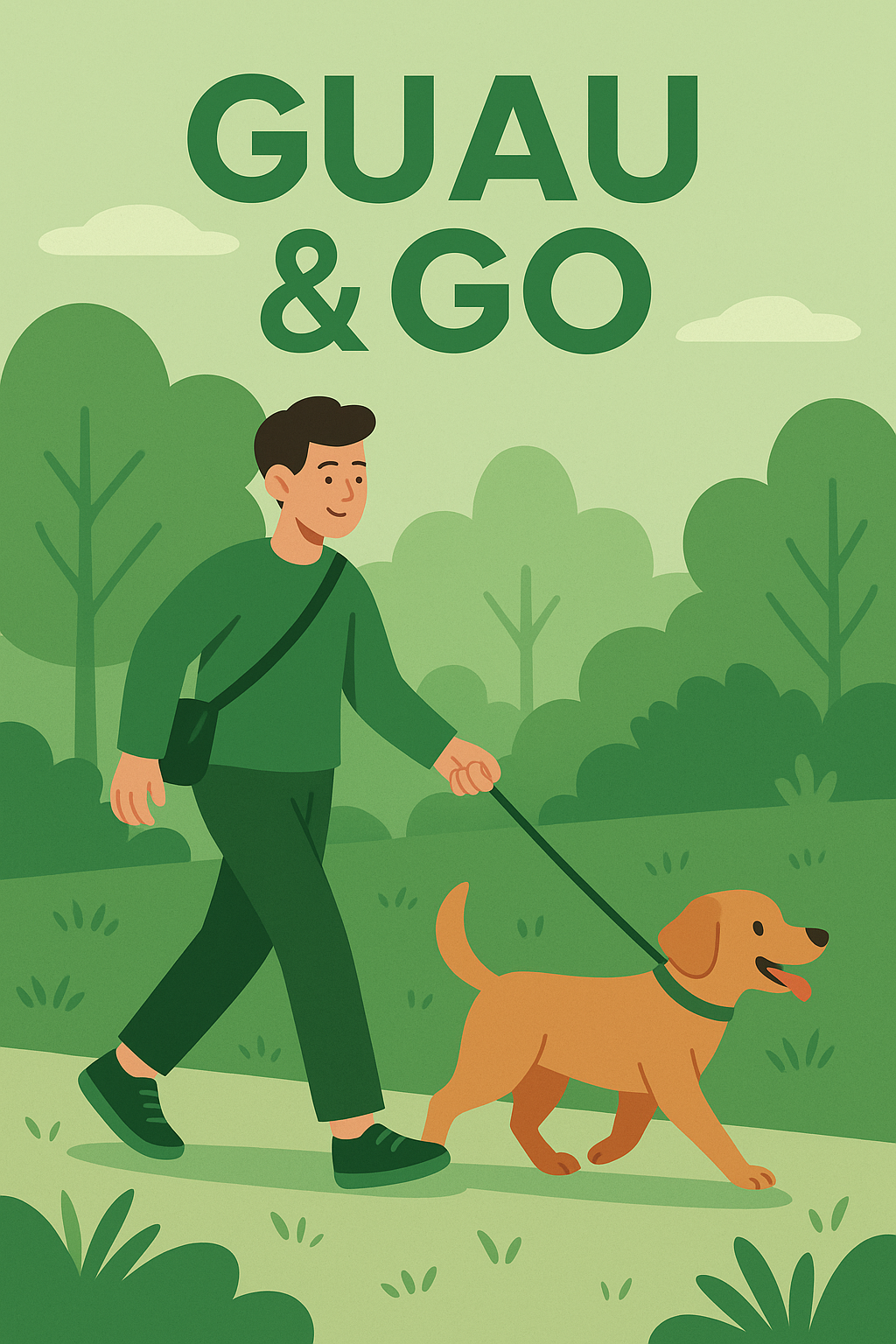 Ilustracion de paseo para banner.
